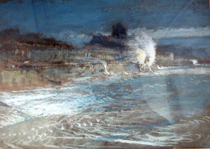 A winter sea